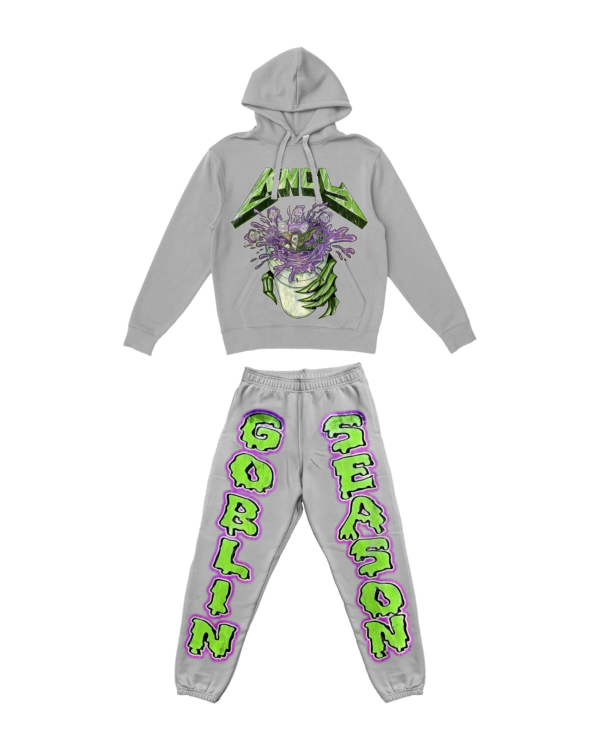 COMBO PANTS + HOODIE TZUNAMI GREMLIN GREY