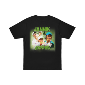 JANNIK SIPPER TEE BLACK